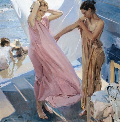 Inauguración de la exposición «En el mar de Sorolla con Manuel Vicent»