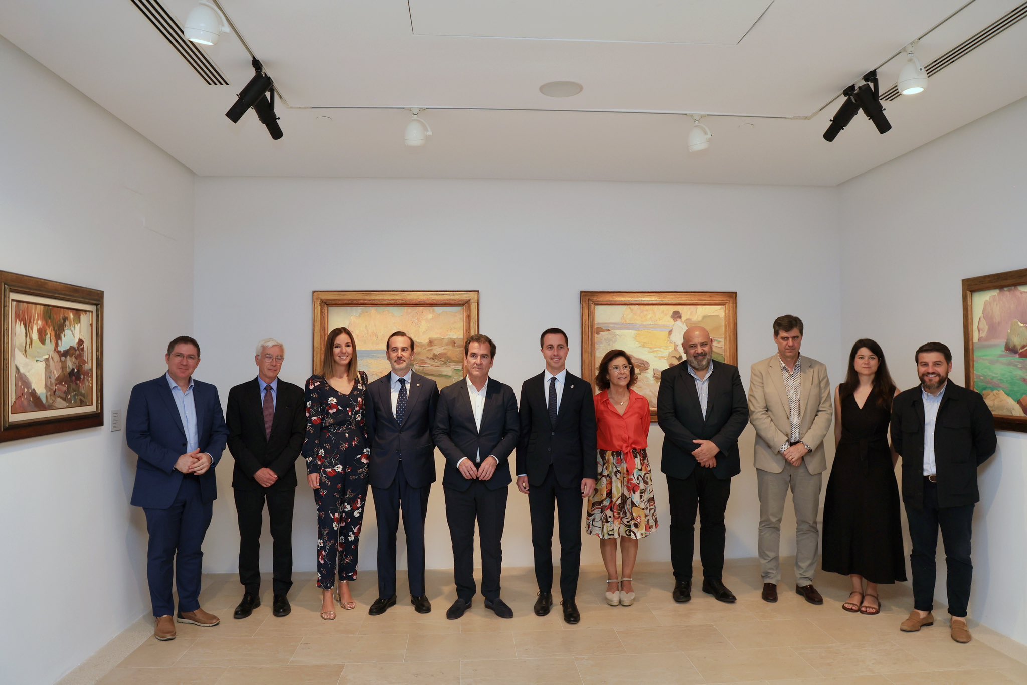 Inauguración de la exposición «Viajar para pintar. Sorolla en Mallorca»