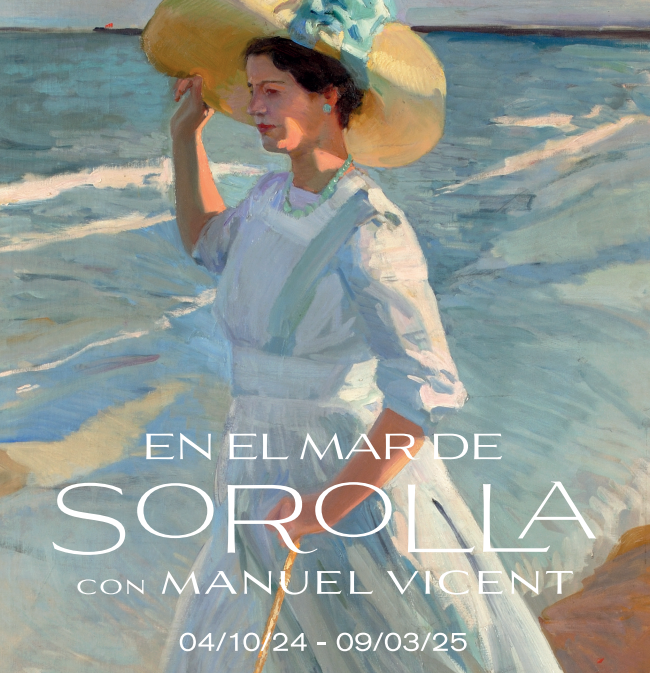 Inauguración de la exposición «En el mar de Sorolla con Manuel Vicent»