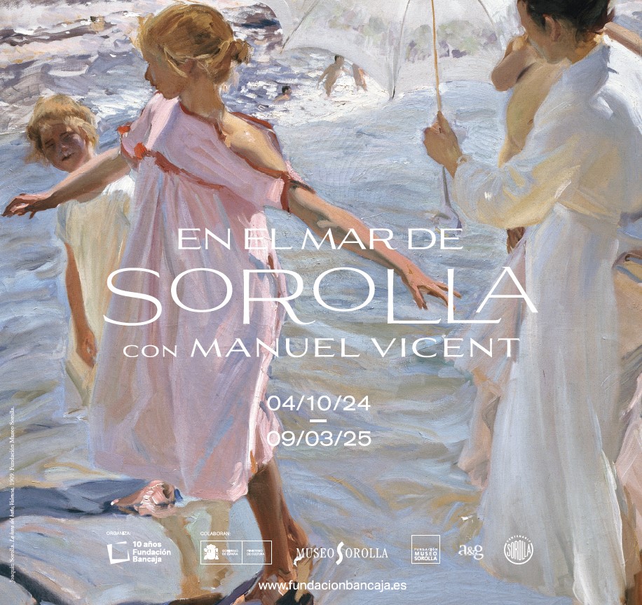 Inauguración de la exposición «En el mar de Sorolla con Manuel Vicent»