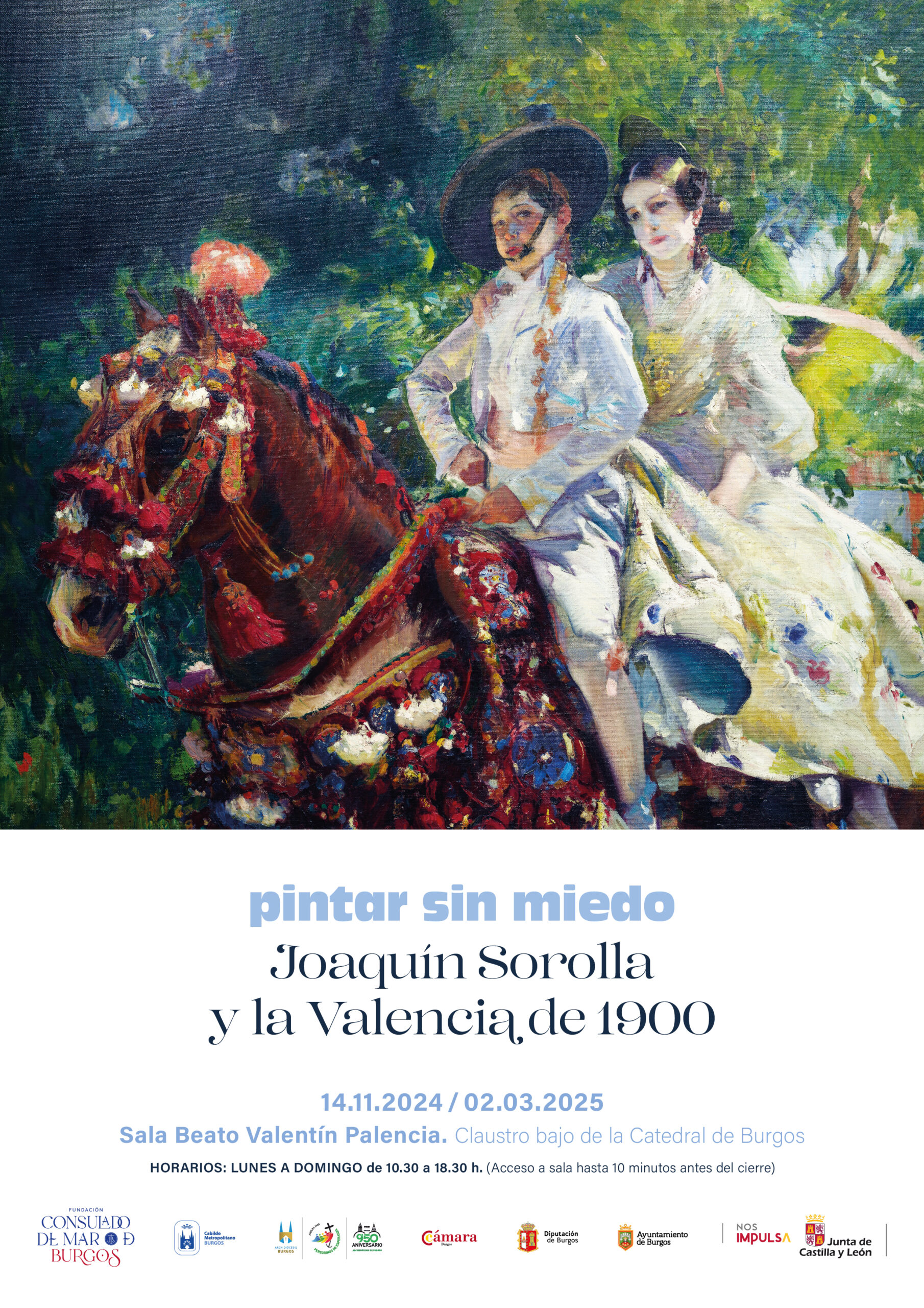 Inauguración de la exposición  «Pintar sin miedo. Sorolla y la Valencia de 1900»